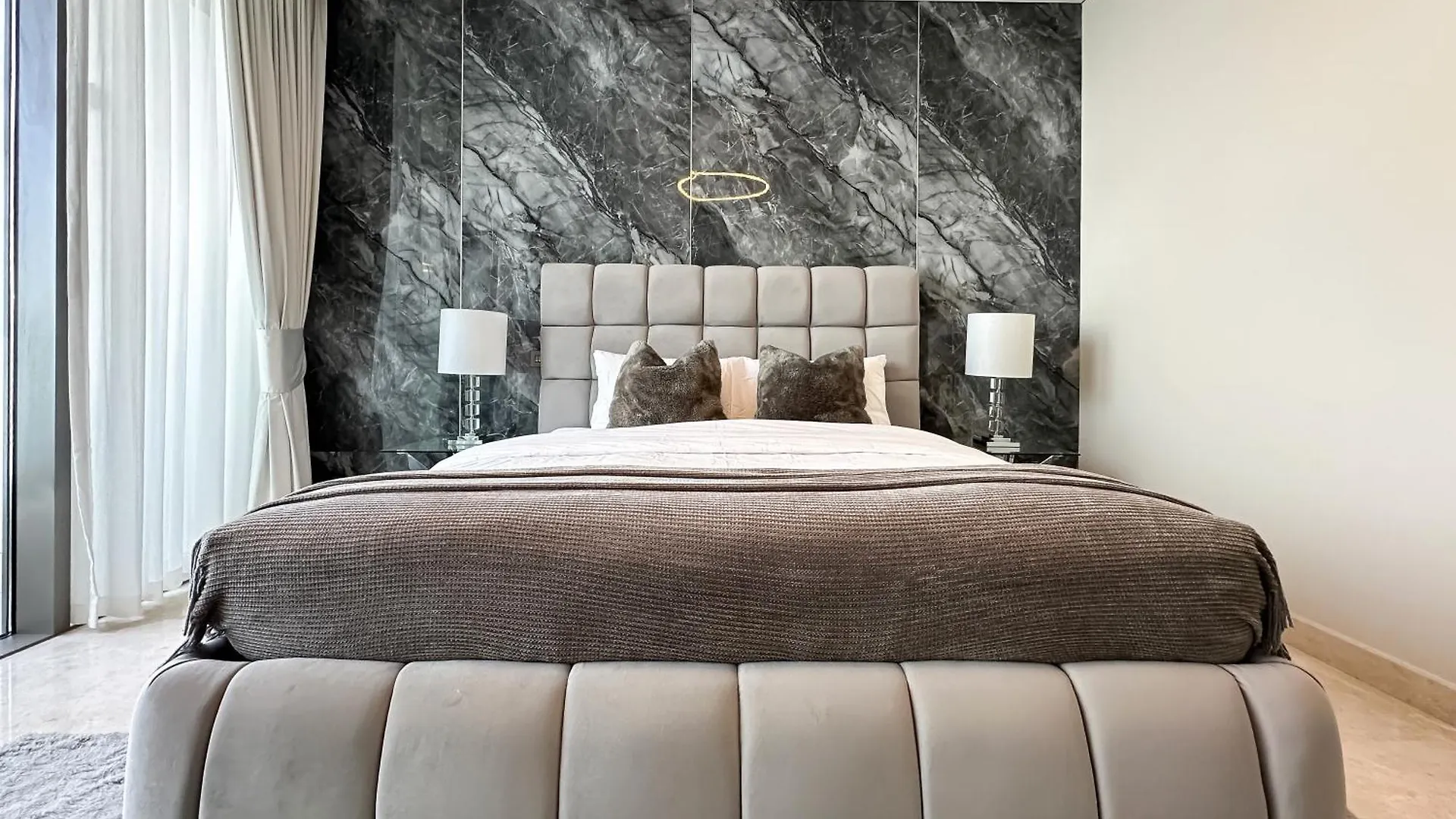 Trophy-Luxurious Living W Serene Sea Blends View دبي 0*,